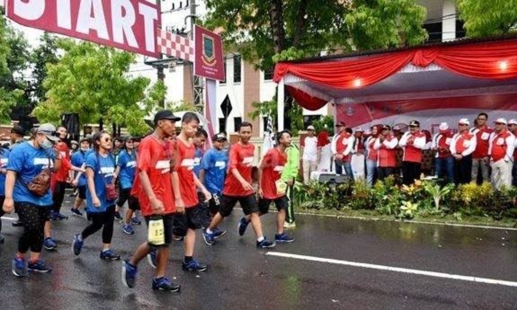 Dispora Jatim Gelar Gerak Jalan Mojokerto-Suroboyo 1 Desember 2018