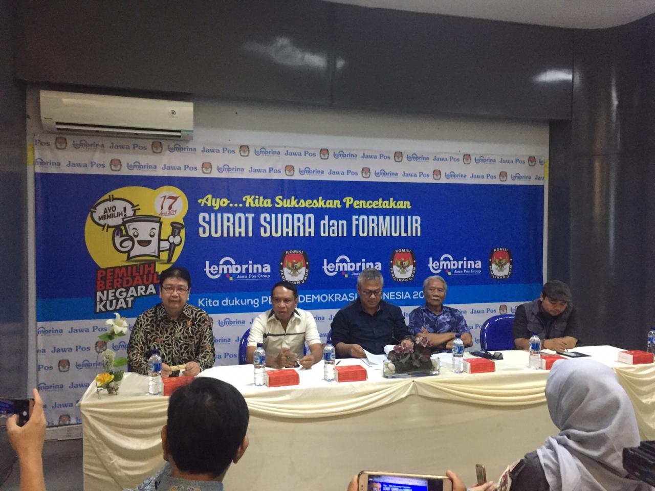 Hari Ini Mulai Cetak Surat Suara, Arief Budiman: Ini Bukan Hoaks
