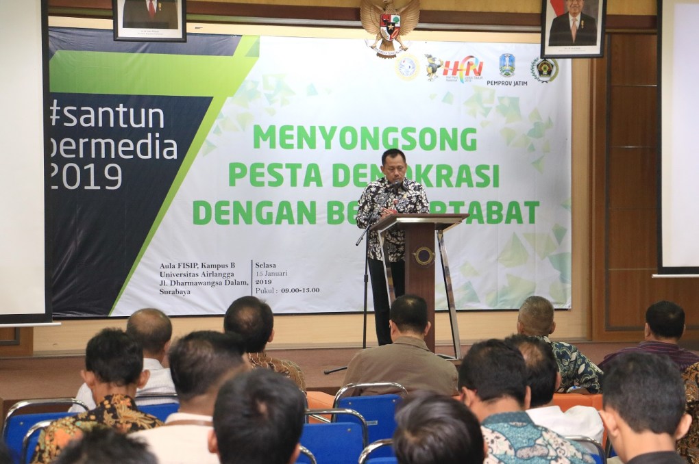 Sekdaprov Jatim: Pers Harus Lawan Hoax