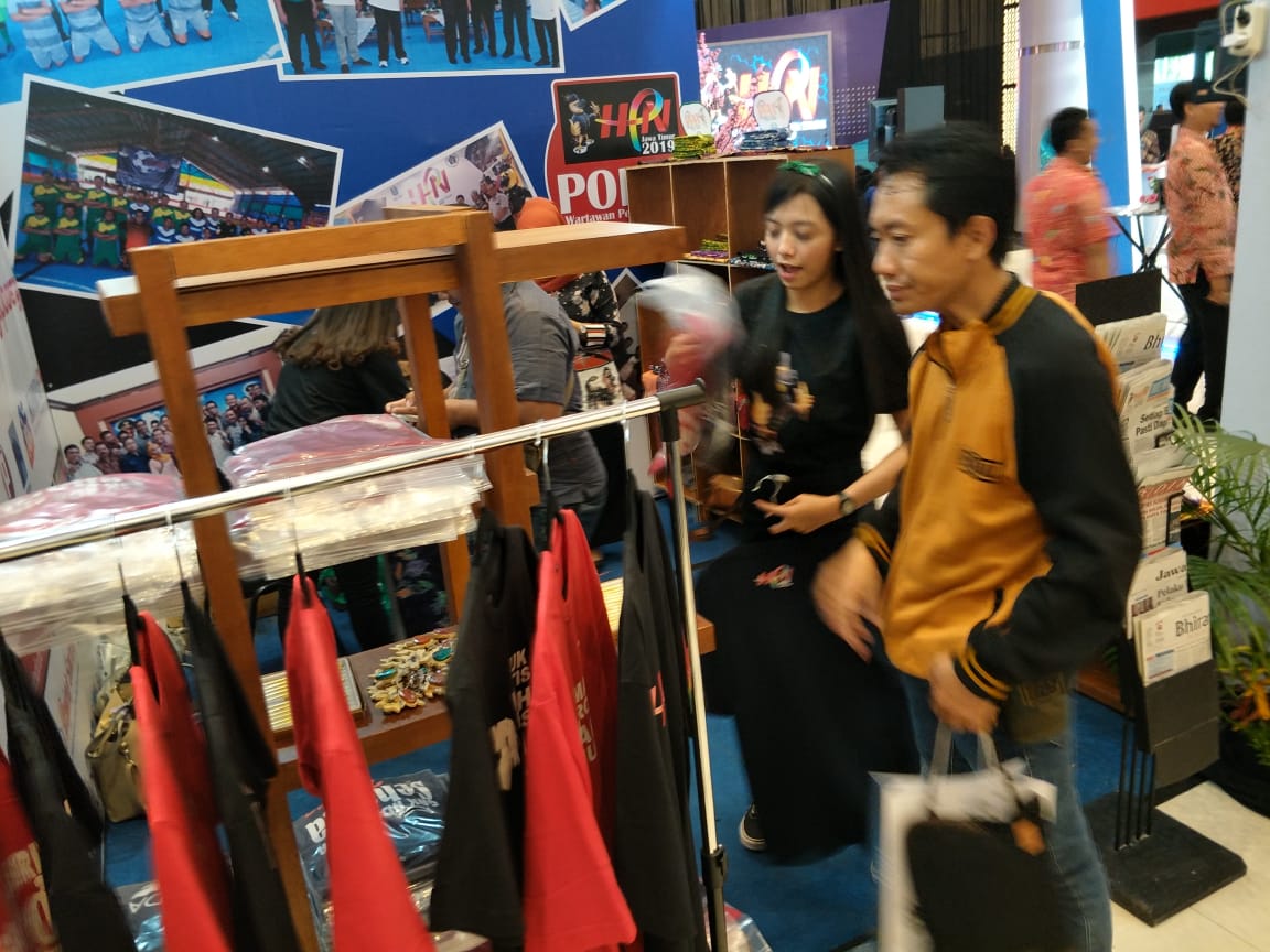 Serunya Pameran Hari Pers Nasional 2019 di Surabaya