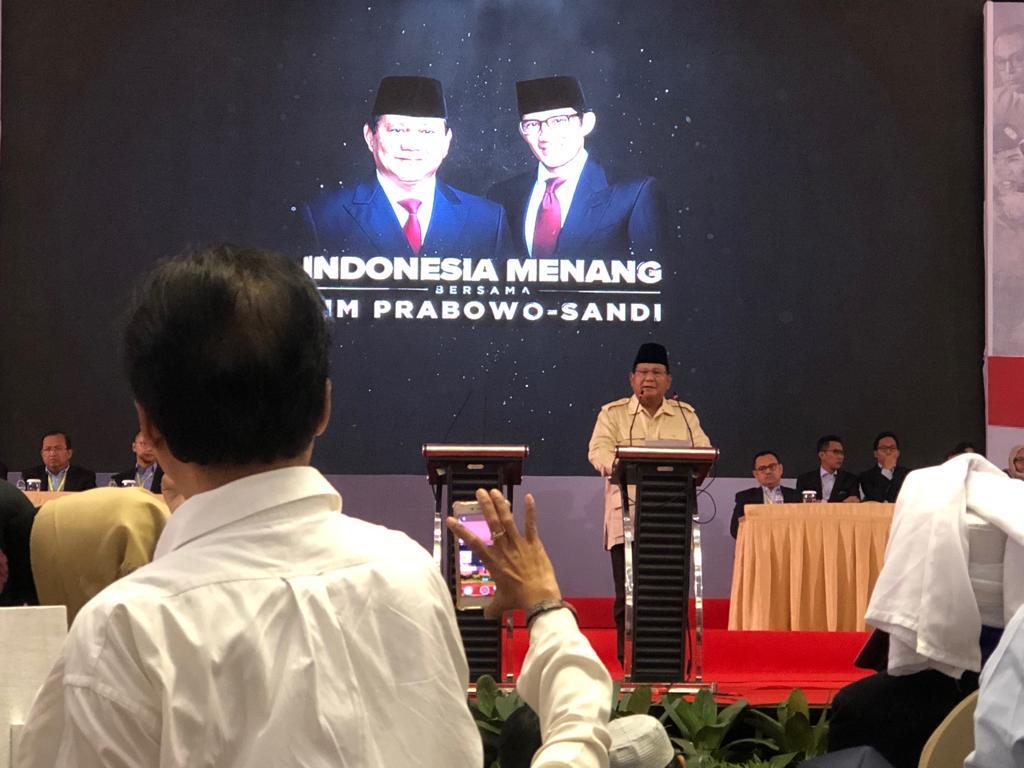 Prabowo Sebut Nama Calon Menteri Di Kabinetnya, Ini Daftarnya