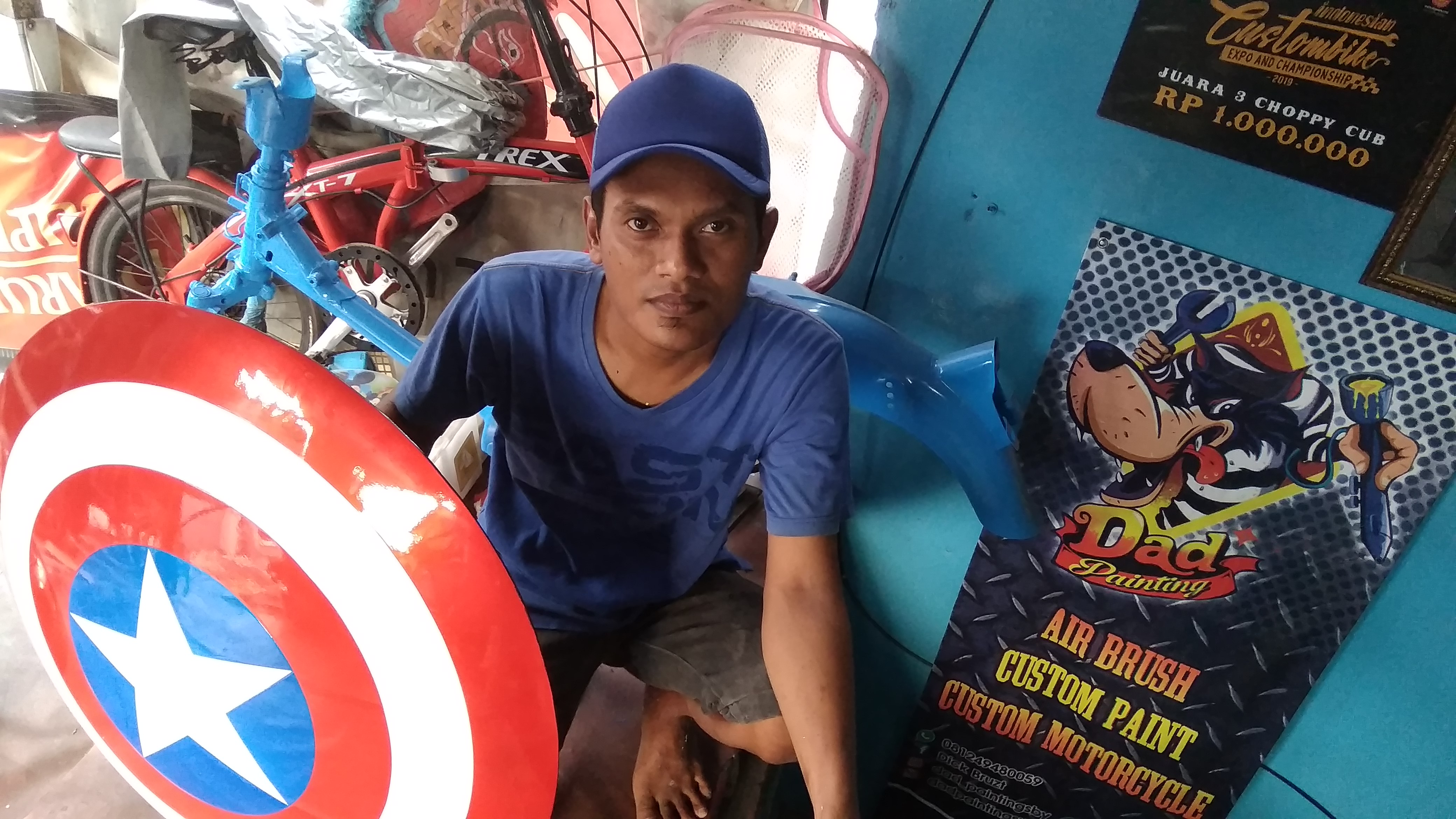 Gara-gara BMX Jadi Tukang Airbrush