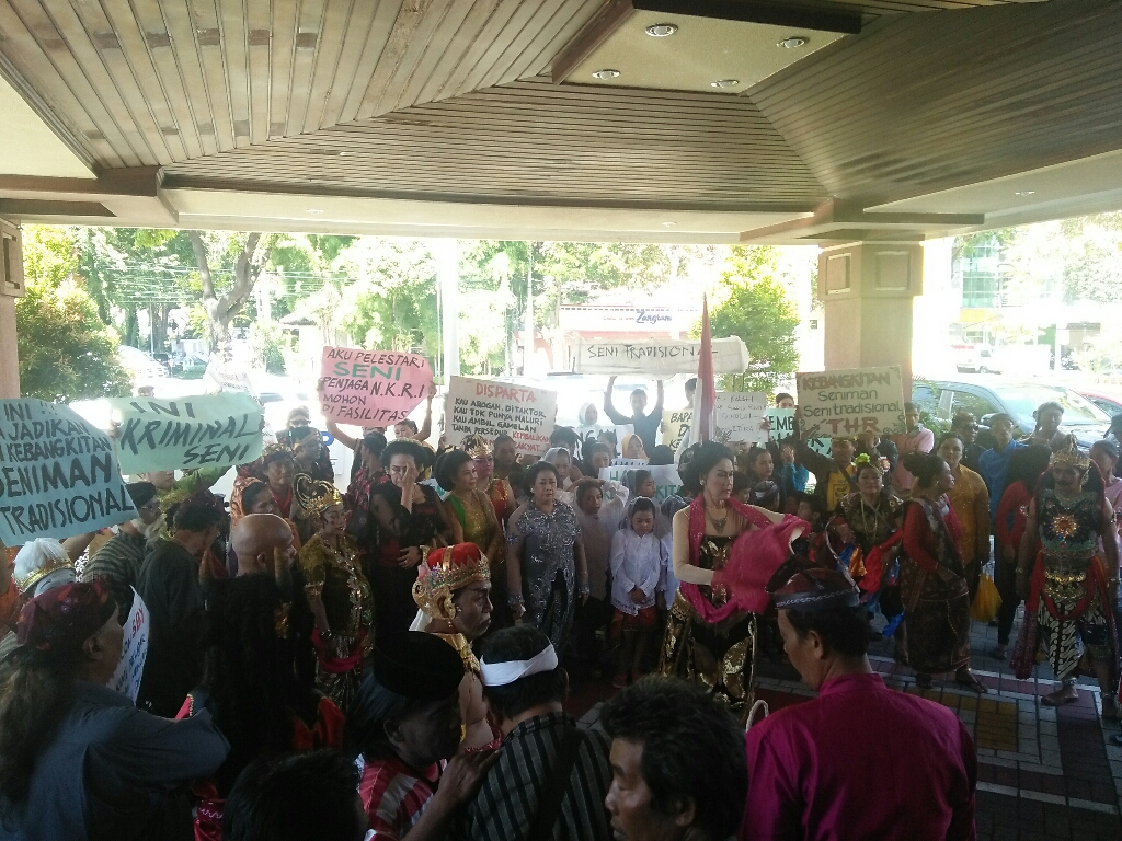 Soal Penyitaan Gamelan Dan Penyegelan Gedung THR, Armudji: THR Diadu Dengan Aparat Kejaksaan