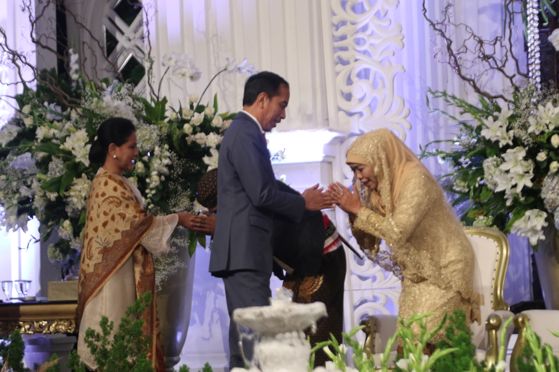 KTT G-20 Jepang Usai, Jokowi Langsung Hadiri Resepsi Putri Khofifah