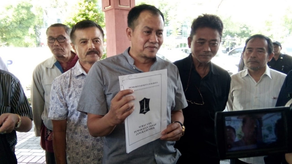 P2TSIS Datangi Dewan Surabaya Soal Status Surat Ijo