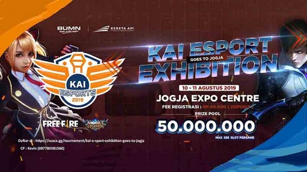 PT KAI Gelar Turnamen Esport Berhadiah Rp 50 Juta