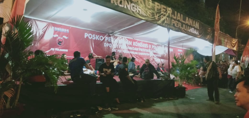 Ribuan Kader PDIP Padati Arena Kongres V Bali