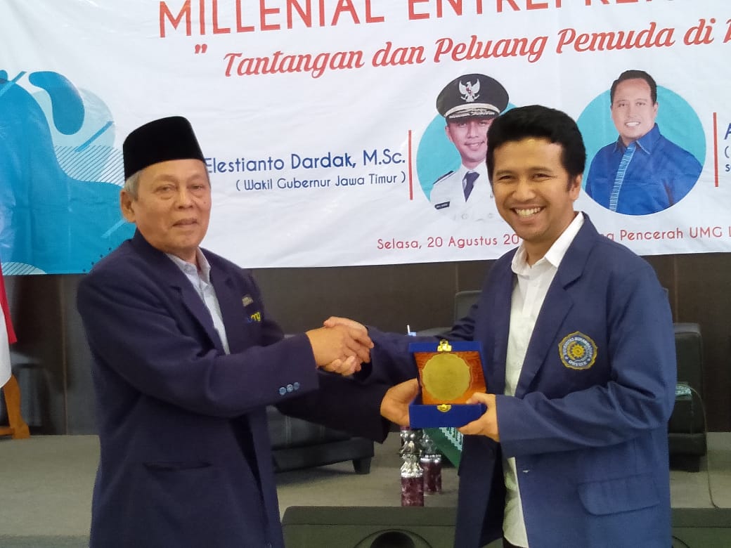 Millenial Entrepreneur Forum UMG Hadirkan Emil Dardak