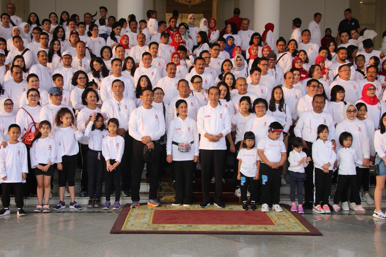 Family Gathering Di Istana Bogor, Khofifah Ajak Anak Dan Mantu