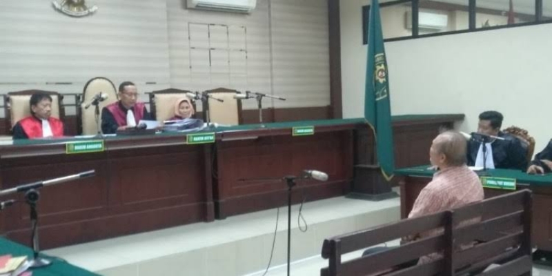 Kasus Jasmas, Agus Tjong Divonis Enam Tahun Penjara
