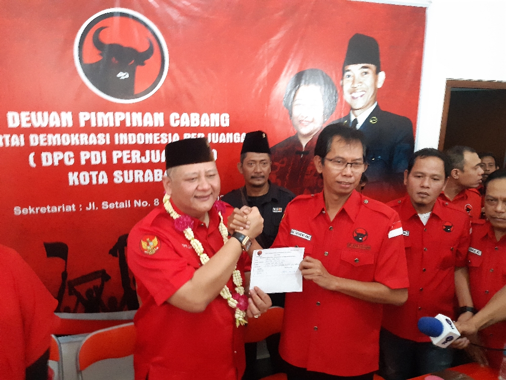 Ketua DPC PDIP Surabaya Sebut Whisnu Sakti Jadi Teladan Taat Prosedur