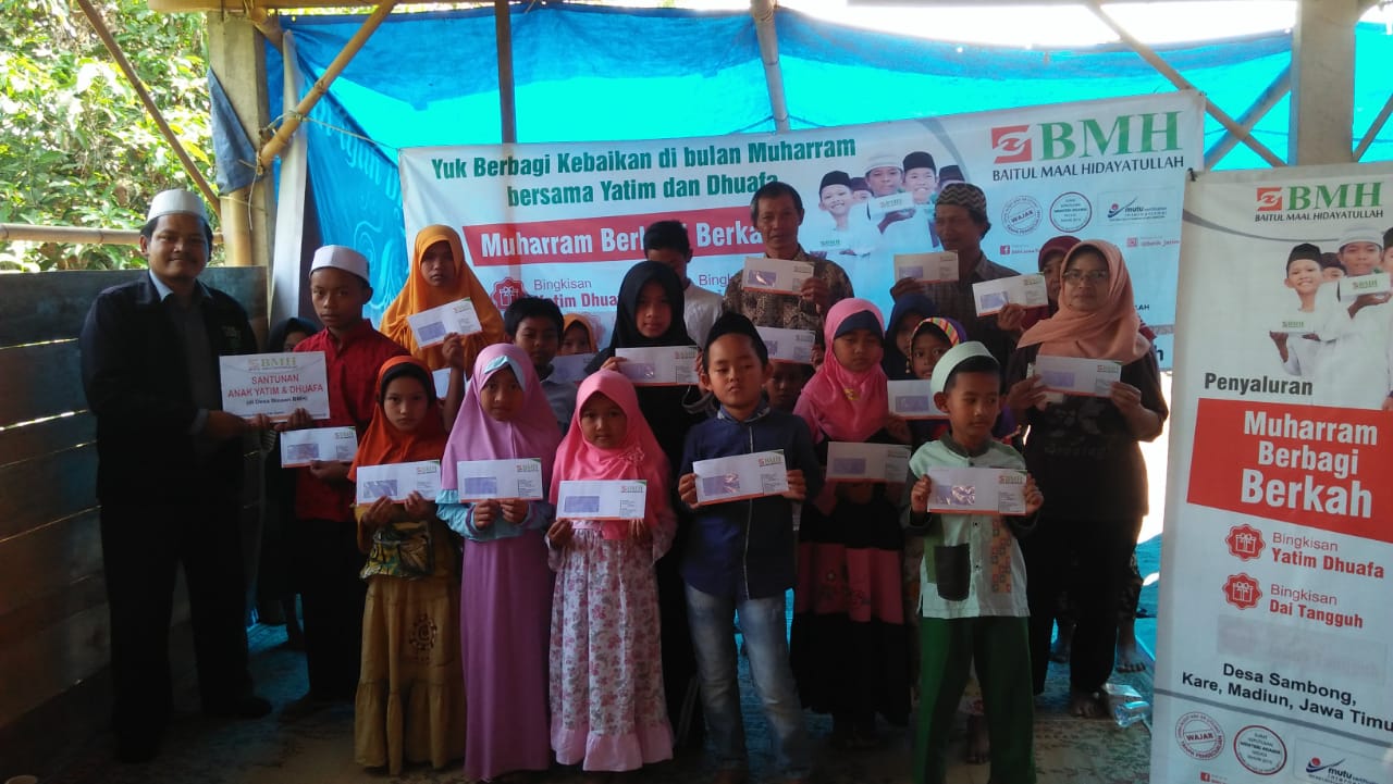 Serentak 25 Kota, BMH Berbagi Bingkisan Muharram