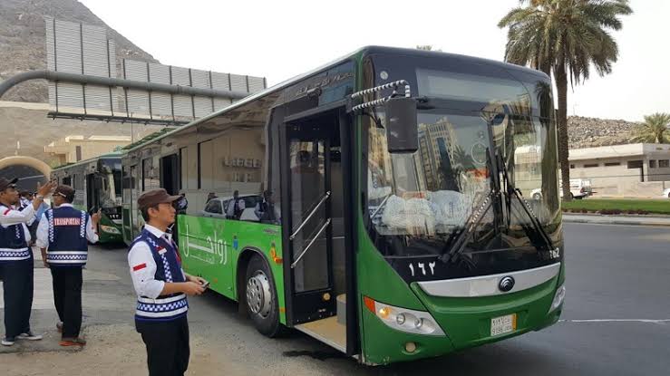 Bus Shalawat Layanu 296 Ribu Trip di Musim Haji 2019