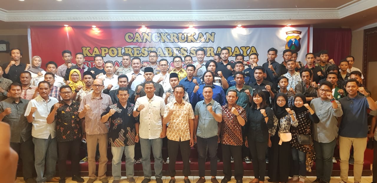 Sumpah Pemuda, Kapolrestabes Cangkruk Bareng BEM Seluruh Surabaya