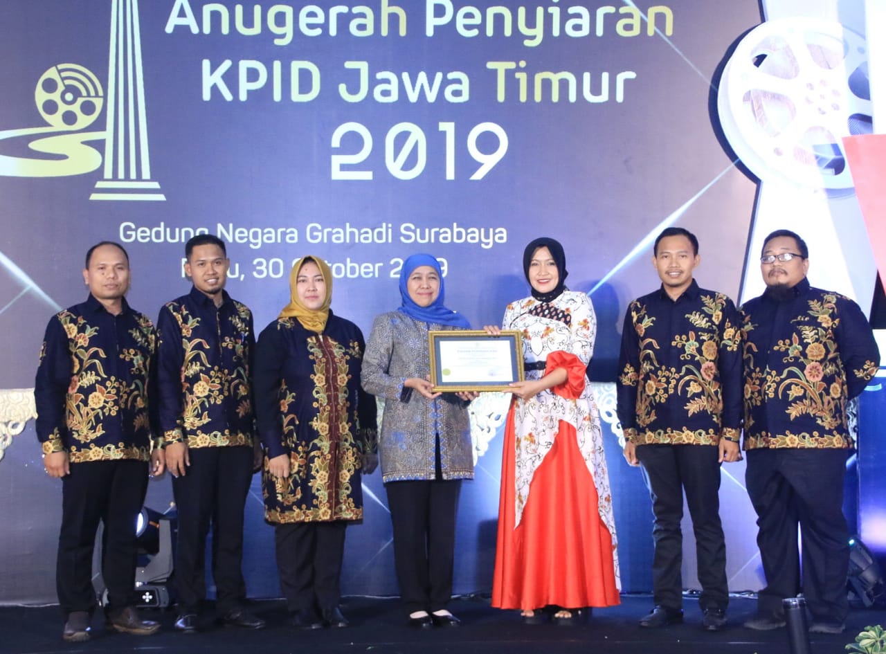 Khofifah Terima KPID Award 2019, Momentum Tepat Jogo Jawa Timur