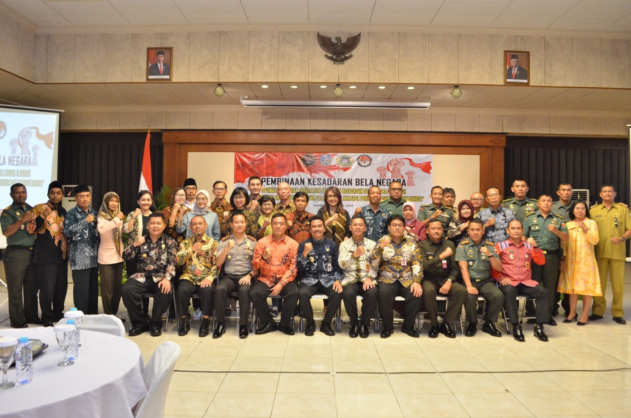 Pembinaan Bela Bangsa Se-Jatim Digelar di Gresik