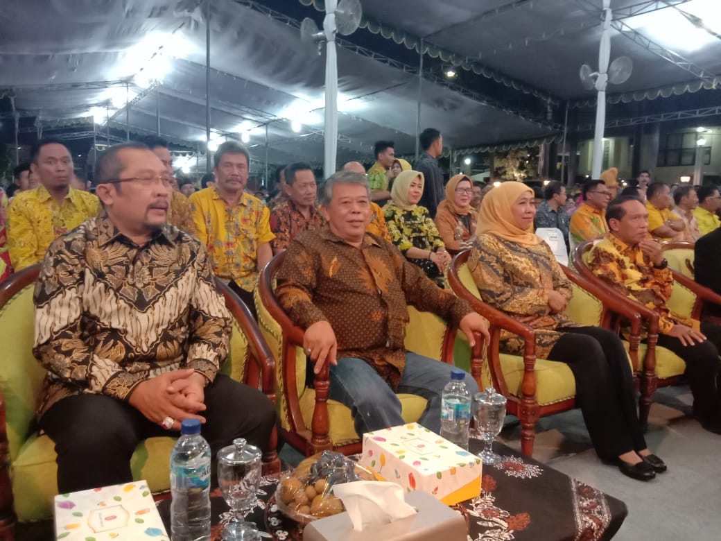 Hadiri Wayangan HUT ke-55 Golkar, Ini Pesan Menpora Kepada Pemuda Milenial