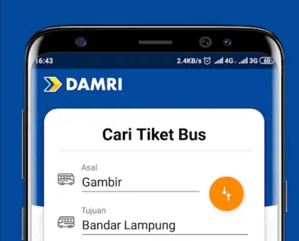 Aplikasi Tiket Online Damri Diunduh 50 Ribu Pengguna