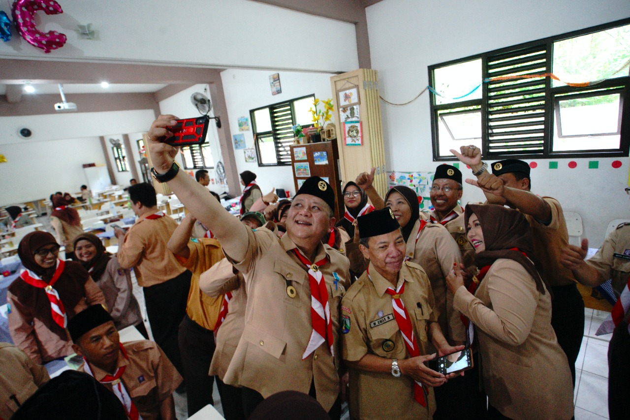 Hadiri Musyawarah Kwaran Rungkut, Ini Pesan Wawali Whisnu Sakti