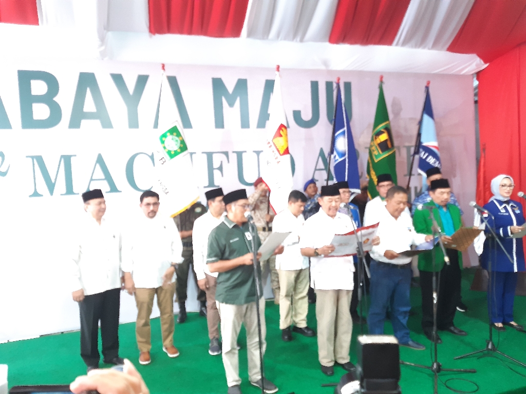 Lima Partai Deklarasi Dukung Machfud Arifin Maju Pilwali Surabaya