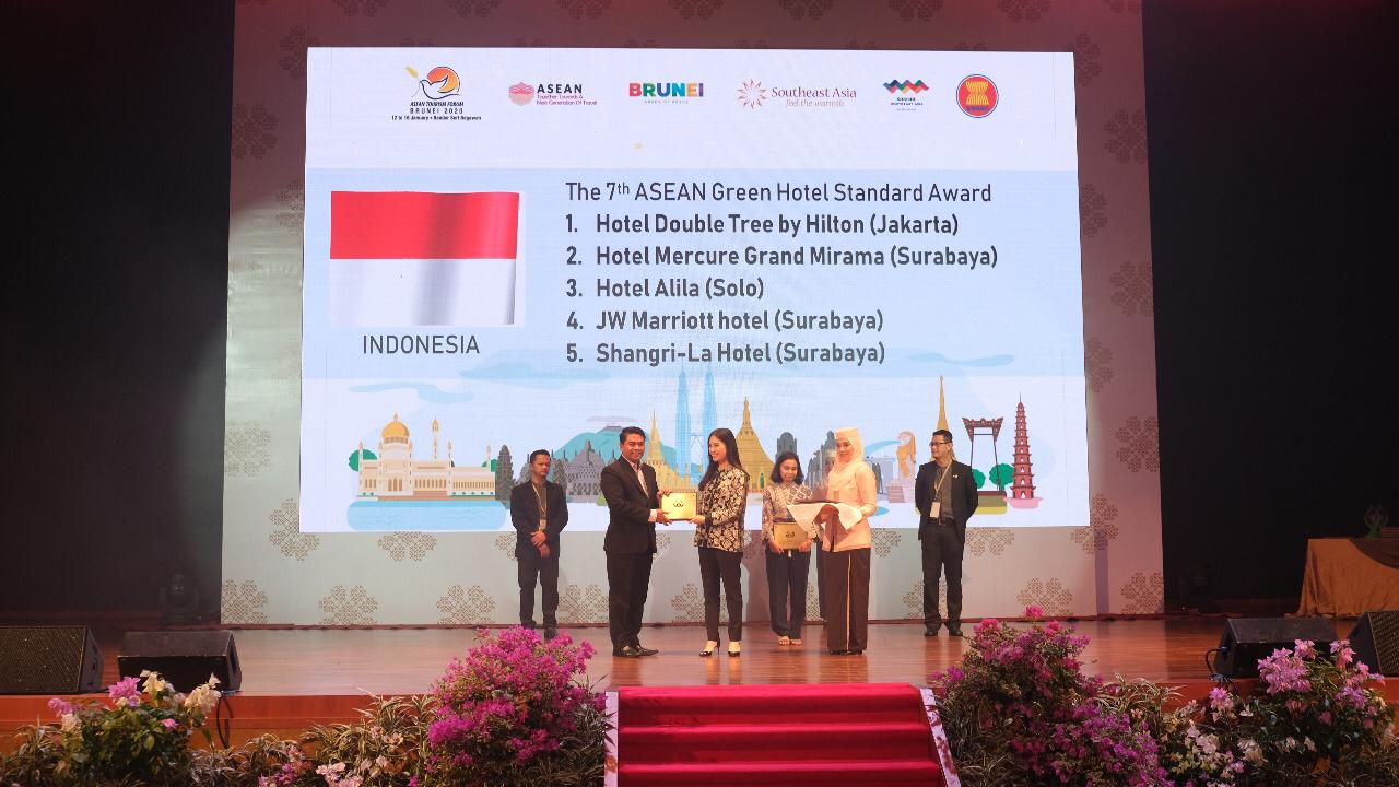 Mercure Grand Mirama Surabaya raih ASEAN Green Hotel Standard Award 2020