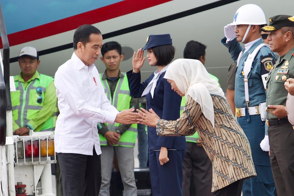 Khofifah Sambut Kunjungan Kerja Jokowi di Jatim