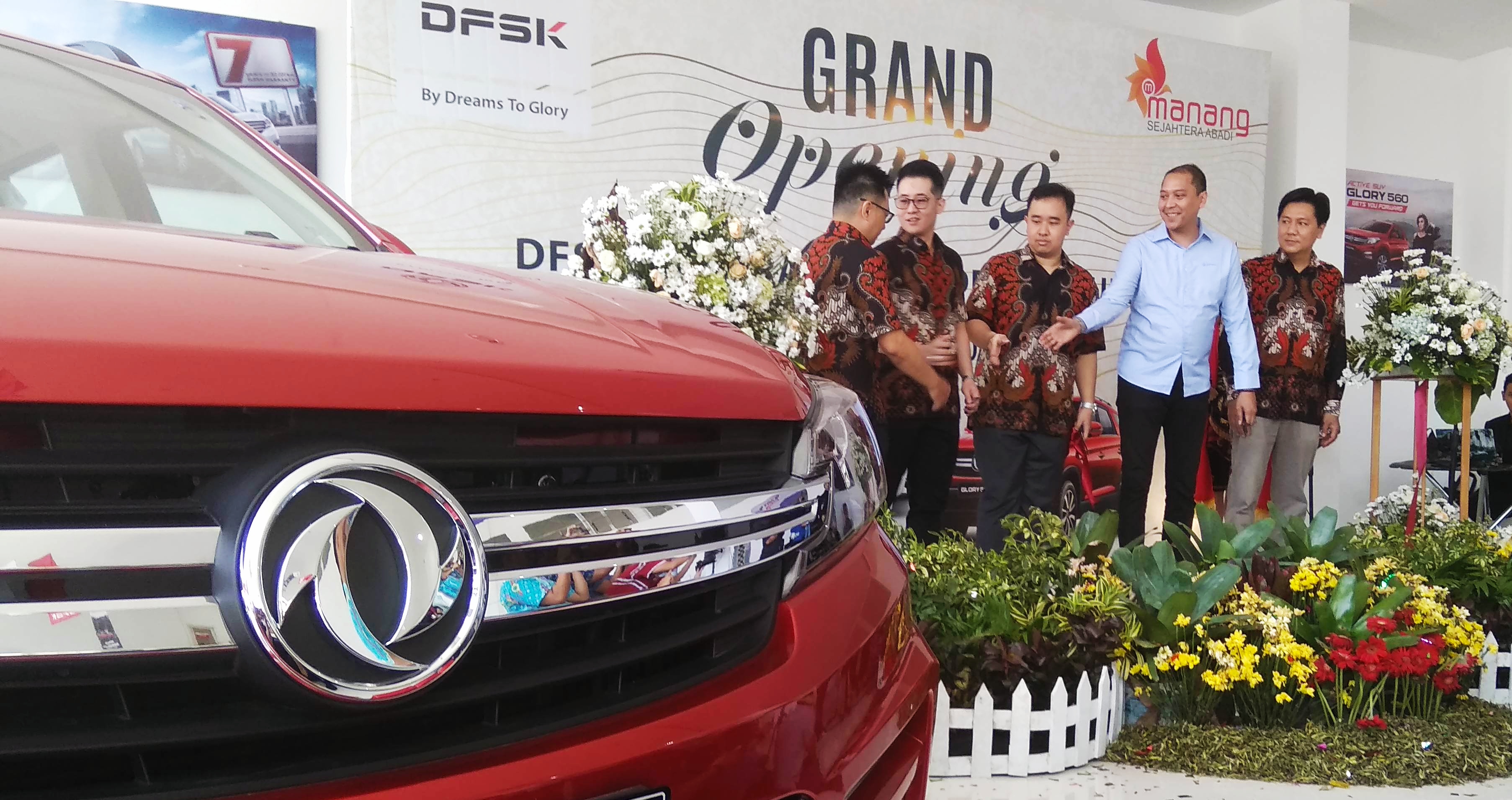 Resmi Dealer Kenjeran Dan Jermusari Dibuka, DFSK Optimis Target 2020 Tercapai