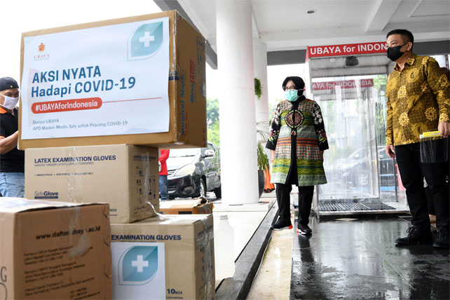 Pemkot Surabaya Salurkan Bantuan APD Ke Rumah Sakit