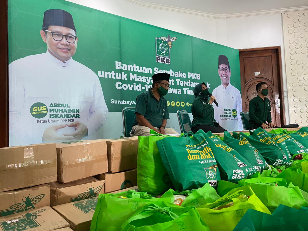 PKB Sebar 287.500 Paket Sembako ke Seluruh Jatim