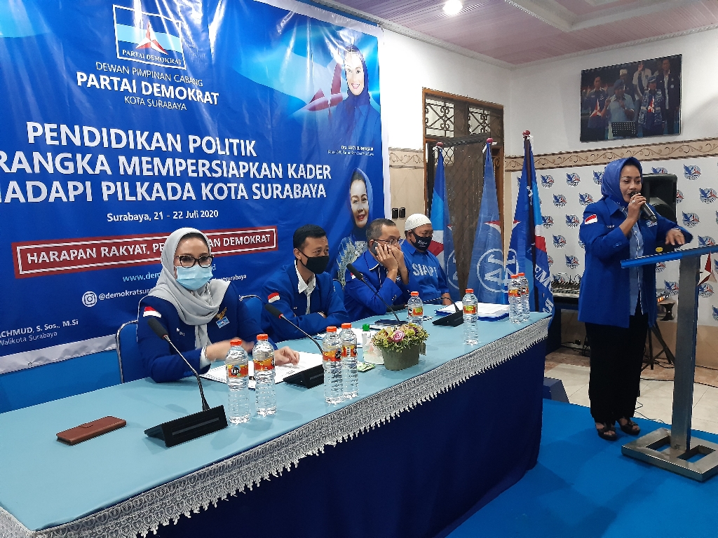 Sodorkan Dua Kandidat Bacawawali, Demokrat Surabaya Yakin Mampu Dongkrak Suara