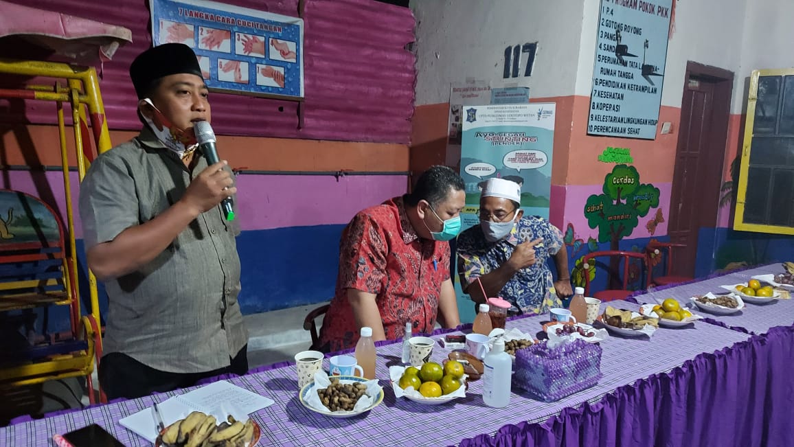 Wawali Whisnu Dicurhati Warga Sidotopo Wetan Soal Status Fasum
