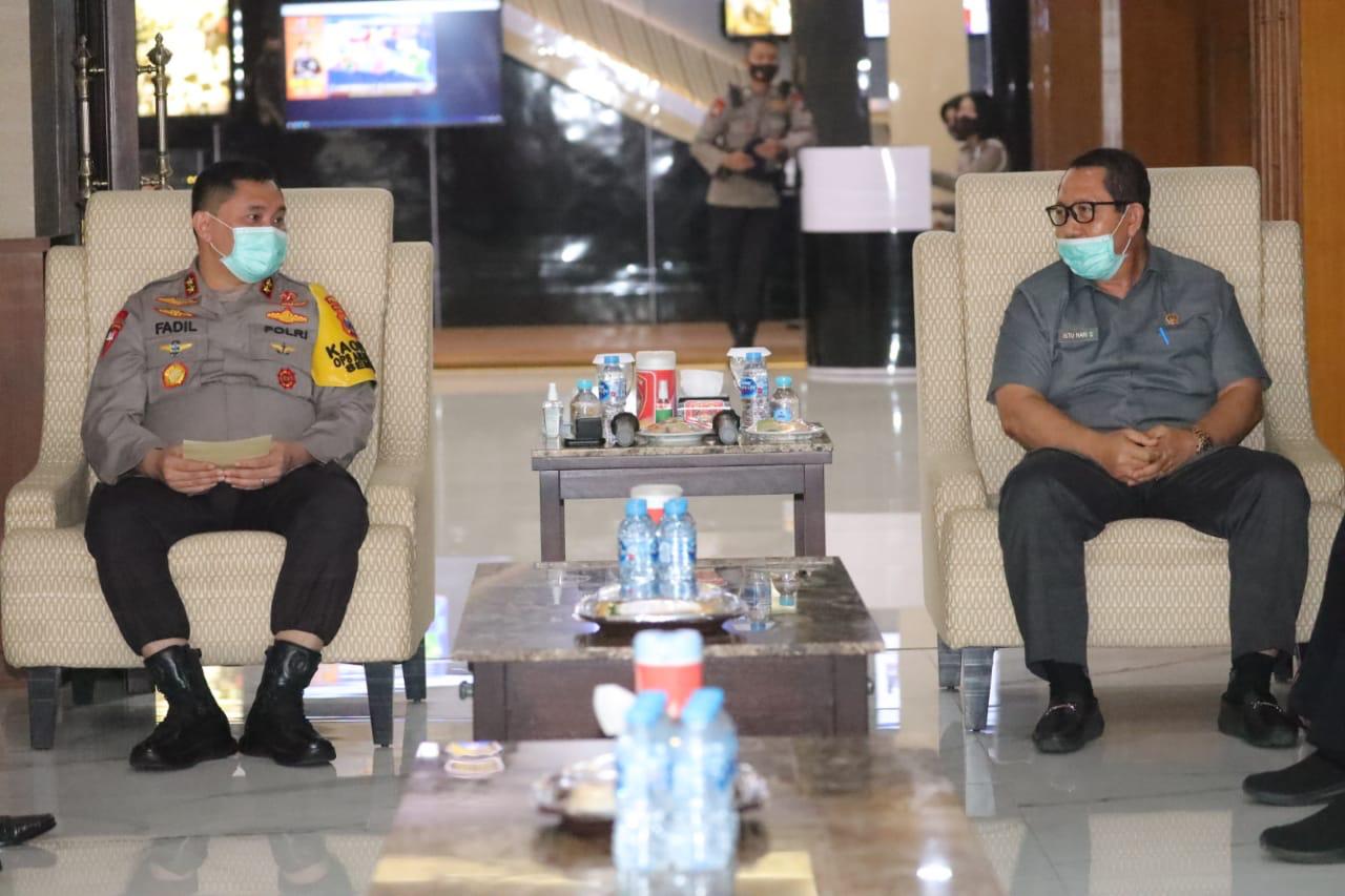 Komisi A Apresiasi Dukungan Polda Jatim Tangani Corona