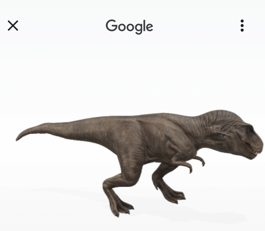 Yuk Nonton Dinosaurus 3D di Google