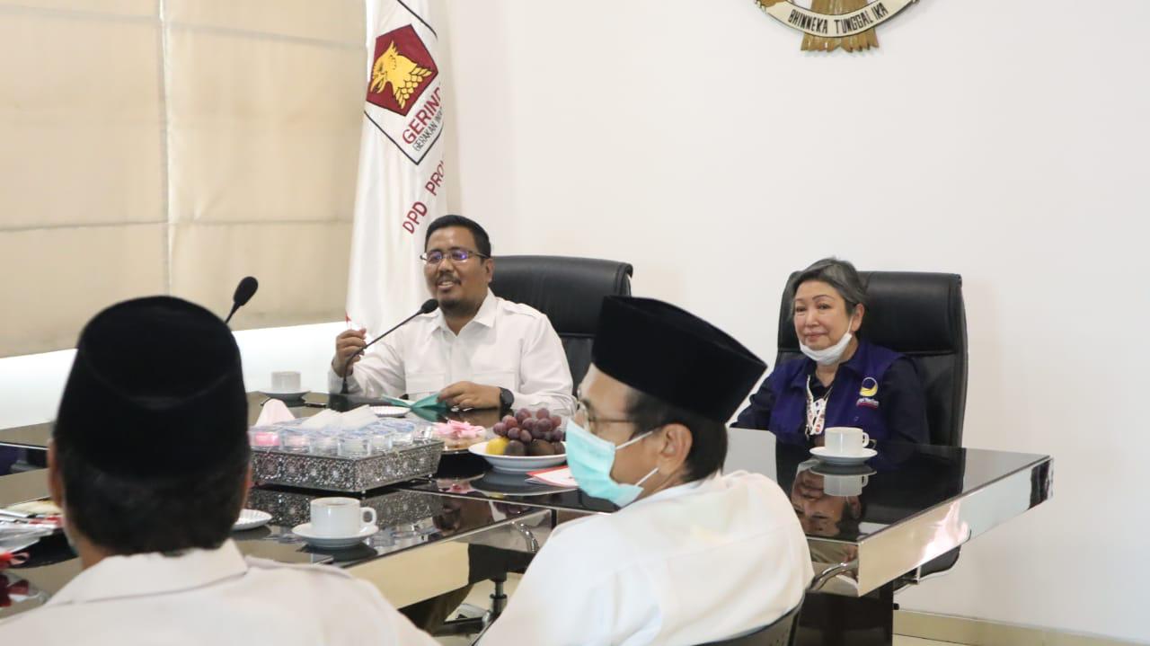 NasDem Jatim Kunjungu Gerindra Jatim, Bicarakan Hal Ini