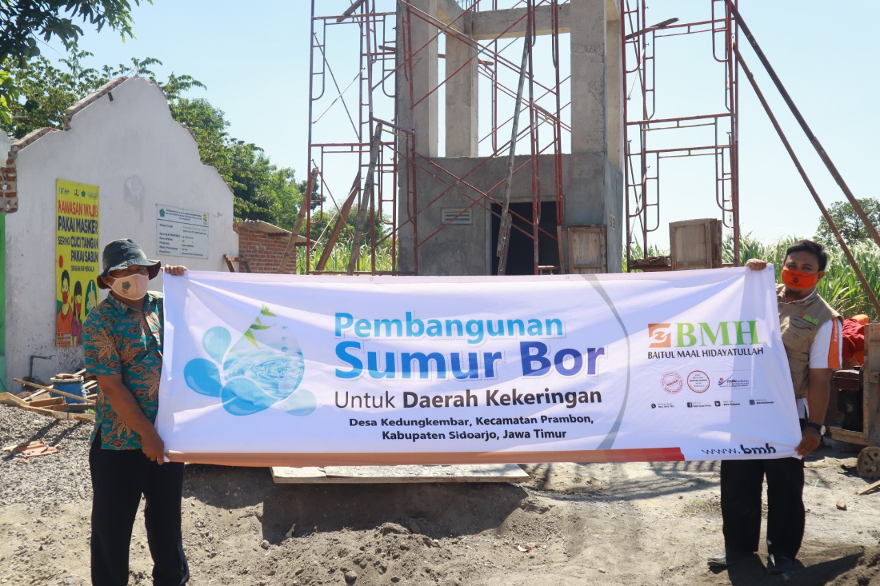 Bantu Daerah Krisis Air Bersih, Laznas BMH Telah Relisasikan 30 Sumur Bor