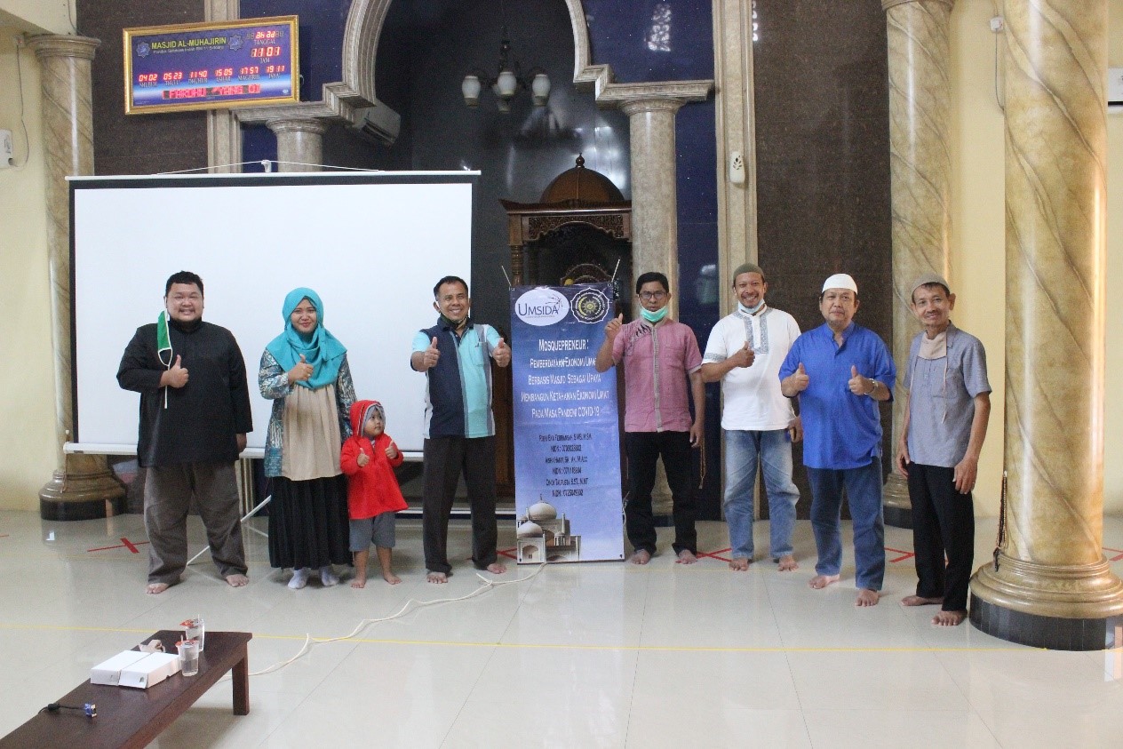 Berdayakan Masjid, Dosen Umsida Beri Pelatihan Dan Pendampingan Mosquepreneur