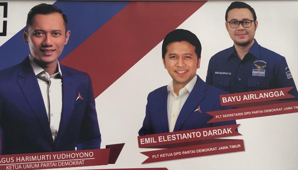 Duet Emil-Bayu Pemimpin Demokrat Jatim Masa Depan
