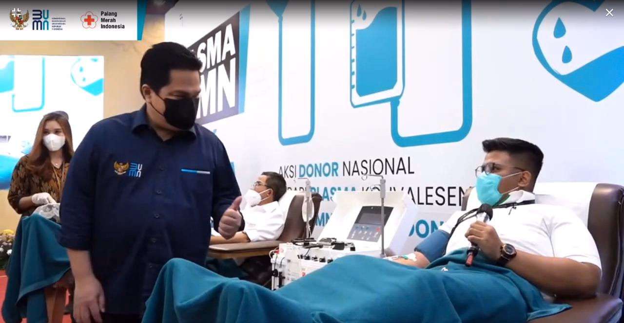 Insan Pegadaian Terlibat Aktif Donor Plasma BUMN Untuk Indonesia