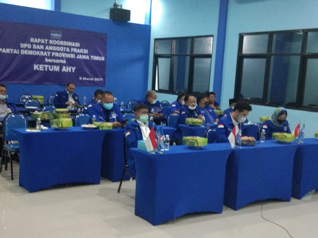 Fraksi Demokrat DPRD Jatim dan DPRD Kota/Kabupaten Solid di Bawah Komando AHY