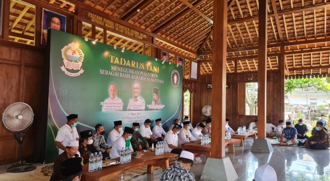 Laskar Sholawat Nusantara Gelar Tadarus Tani