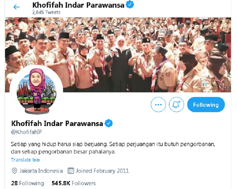 Gubernur Khofifah&rdquo; Trending di Twitter, Kerjaan Buzzer