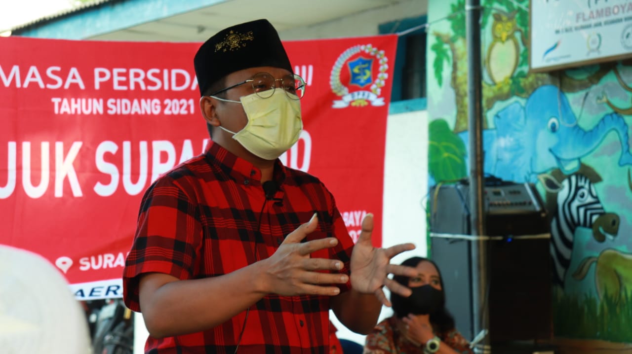 Anggota DPRD Surabaya Terima Keluhan Warga Jagir Wonokromo