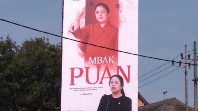 Baliho Puan Maharani Bukan Sosialisasi Capres