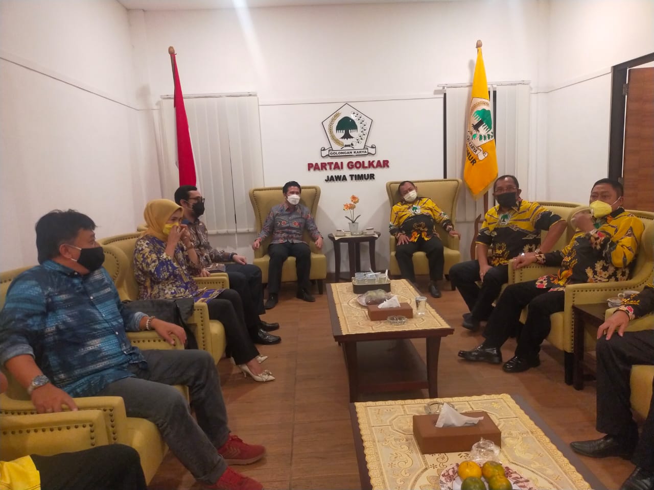 Pertemuan Demokrat dan Golkar Jatim, Ini yang Dibicarakan