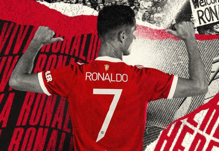 Ronaldo Pakai Nomor Punggung 7, Cavani Ganti Berapa