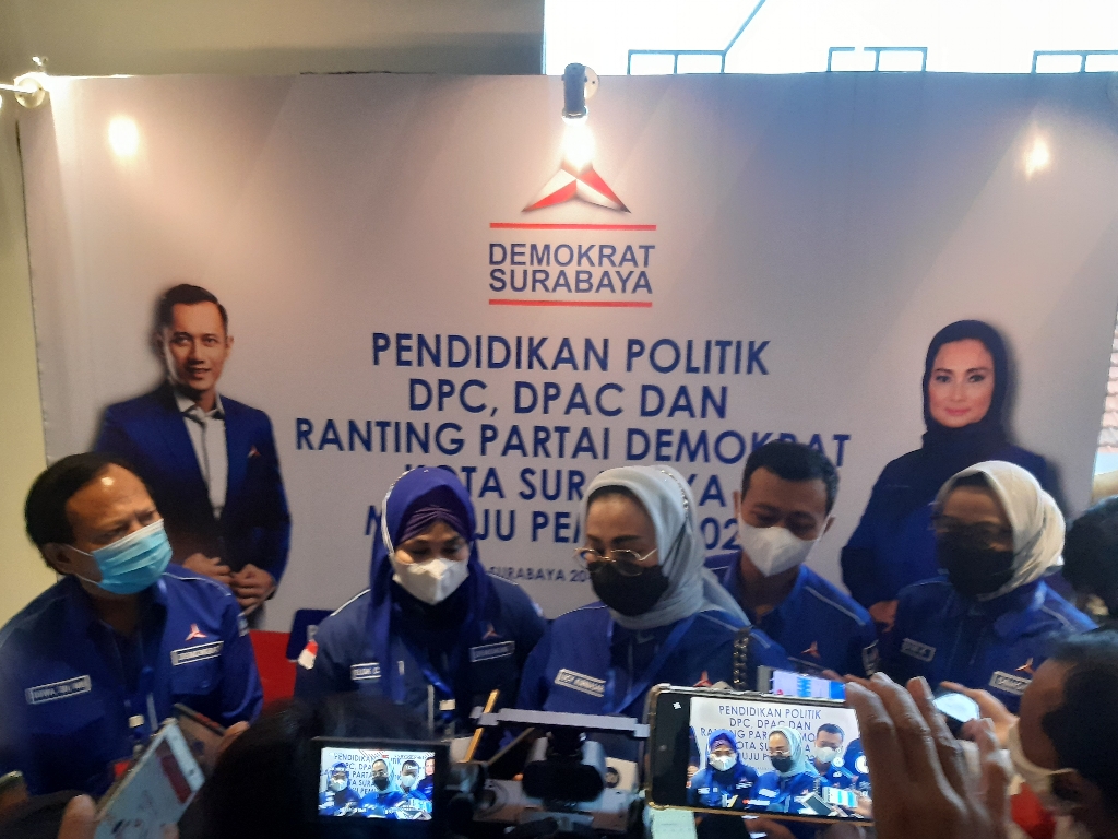 Partai Demokrat Surabaya Pede Hadapi Pemilu 2024