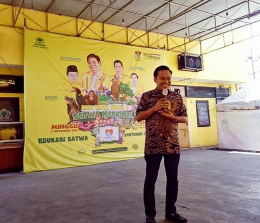 Ketua Partai Golkar Surabaya Ajak Masyarakat Lestarikan Flora Dan Fauna