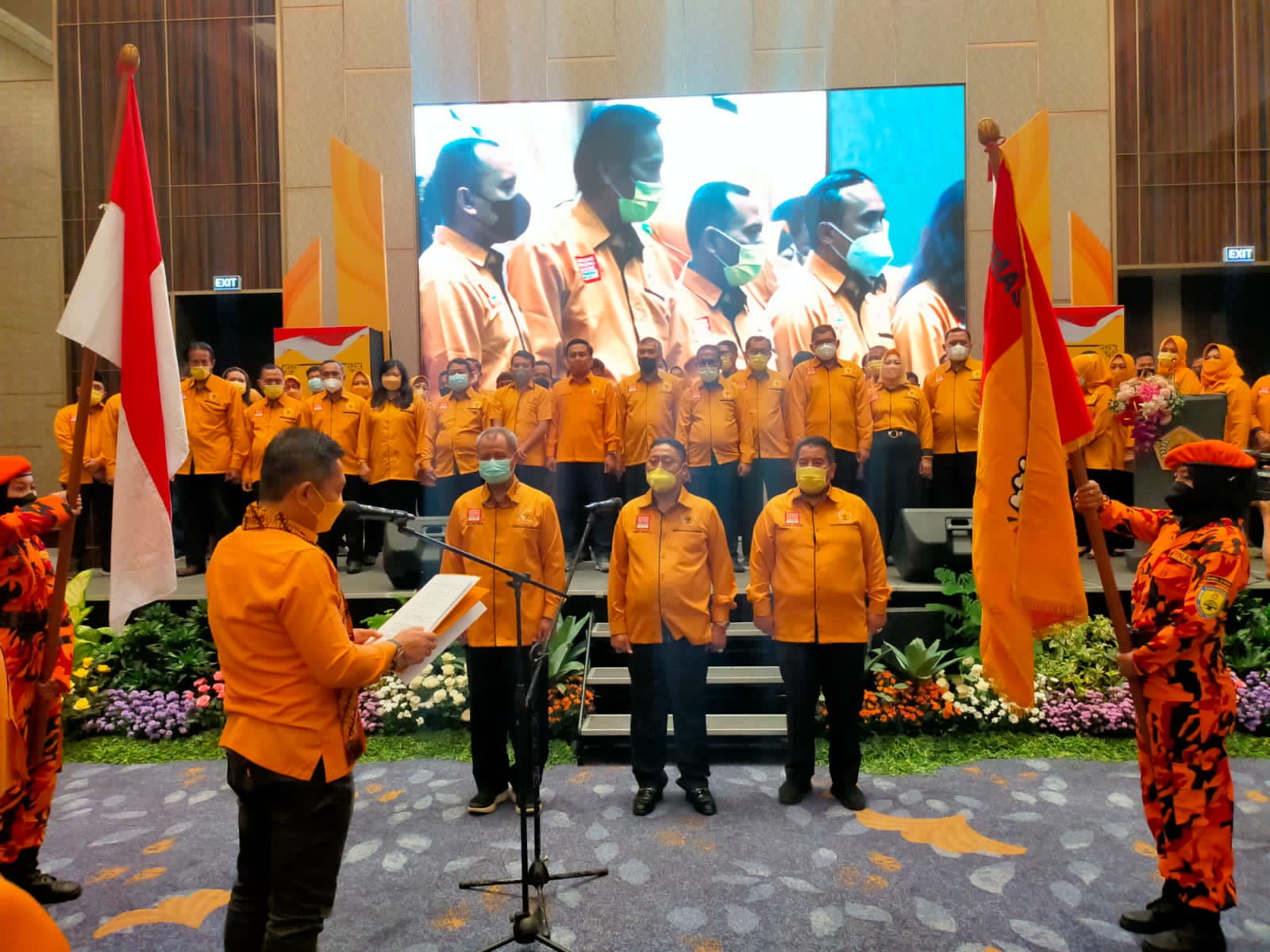 Jadi Ketua DPD MKGR Jatim Lagi, Kodrat Tekankan Pentingnya Menjaga Panca Moral dan Gotong Royong
