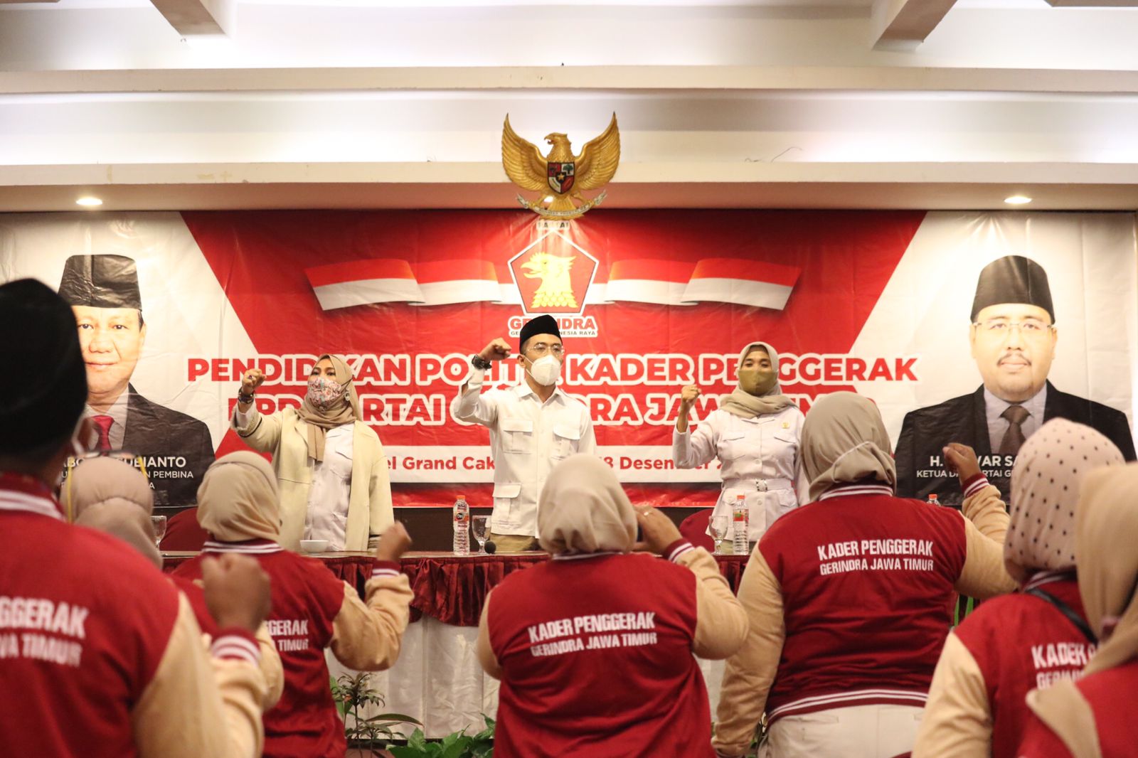 Gerindra Jatim Gelar Pendidikan Politik Kader Songsong Pemilu 2024