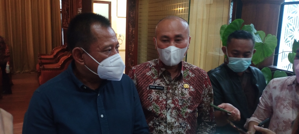 Heru Tjahjono dan Wahid Wahyudi Silaturahmi ke DPRD Jatim